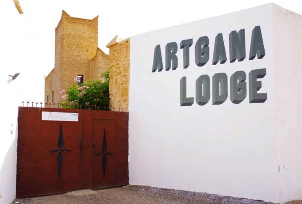 Entrée Artgana Lodge